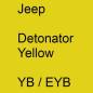 Preview: Jeep, Detonator Yellow, YB / EYB.